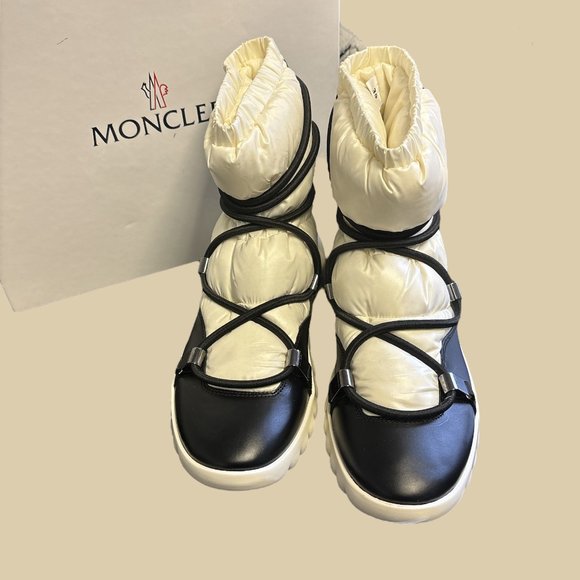 MONCLER QUILTED CORA STIVAL APRES SKI BOOTIES - Picture 5 of 5
